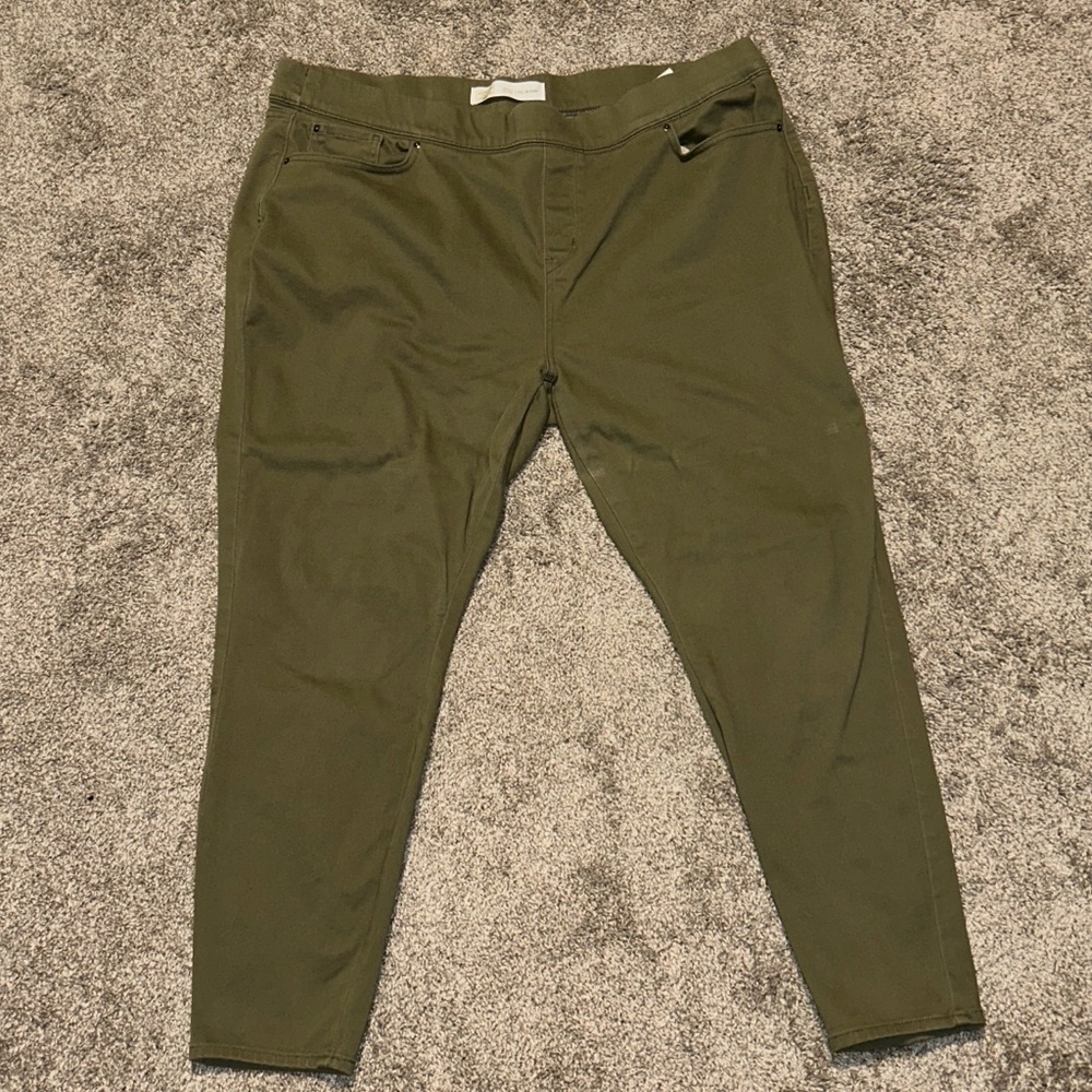 Olive Green Pants